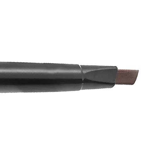 Waterproof Auto Eyebrow Pencil with Brush - Black Brown | Long Lasting Smudge Proof Eyebrow Makeup | Perfect for Daily Use, Gym & Swimming