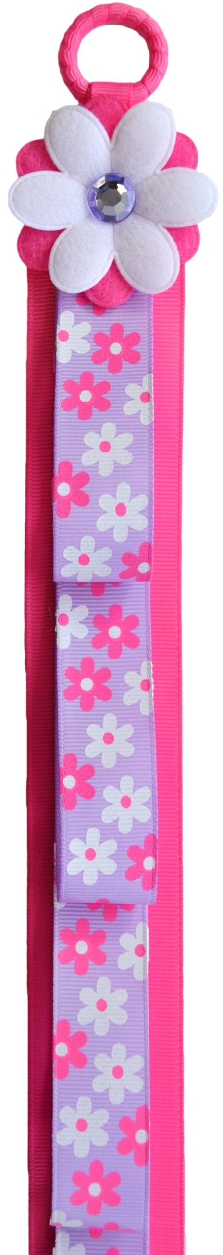 Funny Girl Designs Handmade Ribbon Headband Holder - Boutique Hair Accessory Organizer for Women & Girls (Perfect for Bedroom, Bathroom & Travel)