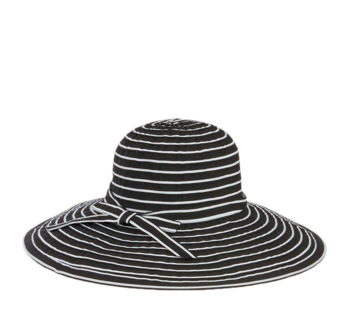 Elegant Women's Ribbon Braided Wide Brim Sun Hat with Bow - Perfect for Beach, Garden Parties & Summer Outdoor Activities