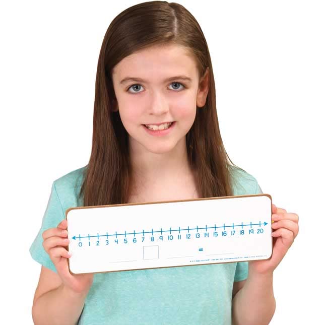 Really Good Stuff Math Small Group Dry Erase Board Kit - Primary Classroom Supplies - 1 Multi-Item Kit for Elementary Math Practice, Group Activities & Whiteboard Learning