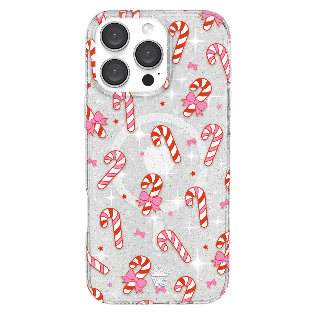 Peppermint Princess Cute Floral iPhone Case - Trendy Protective Phone Cover for iPhone 13/14/15 Pro Max - Perfect Gift for Women & Girls (Home, Office, Travel Use)