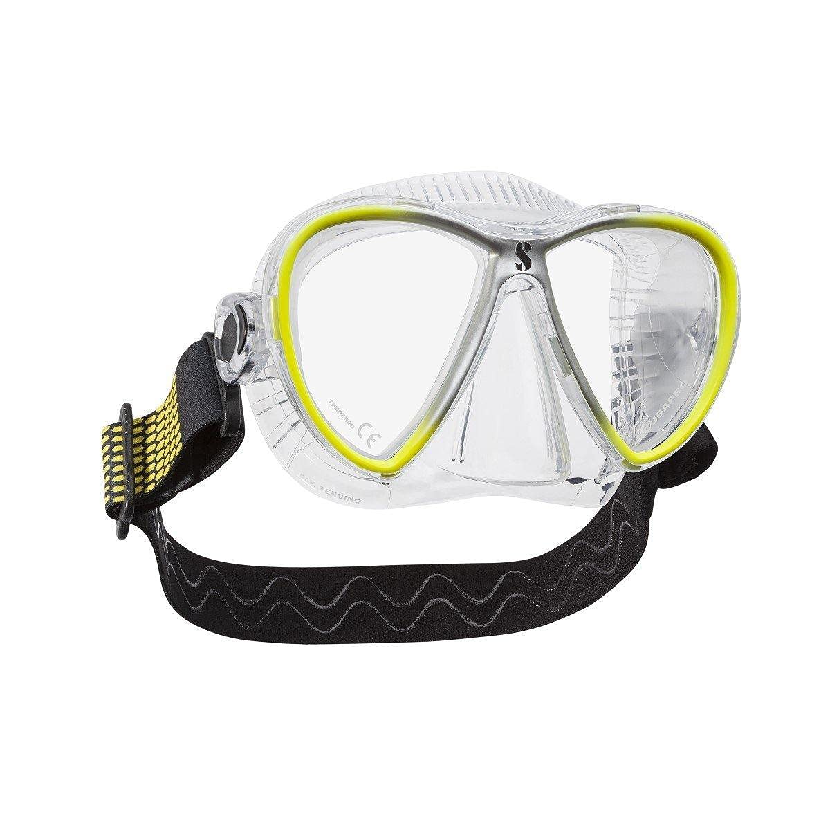 SCUBAPRO Synergy Twin Dive Mask - Premium Scuba Diving Mask for Comfort & Visibility | Perfect for Underwater Exploration, Snorkeling & Spearfishing
