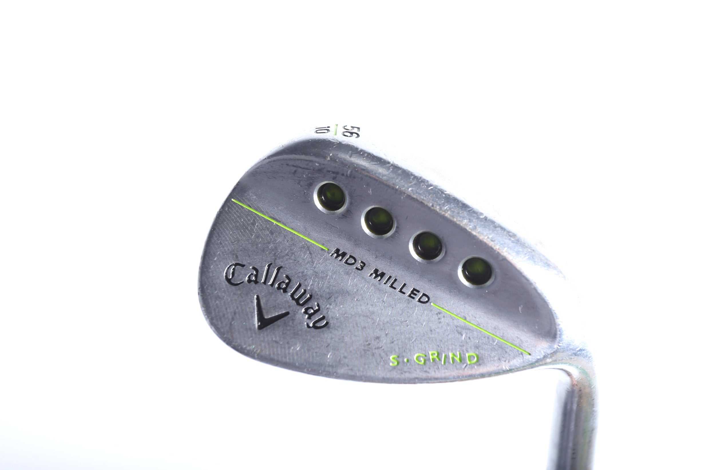 Used Callaway MD3 Milled Chrome Sand Wedge 56° Right Handed Stiff Flex Golf Club - Perfect for Bunker Shots & Short Game Improvement