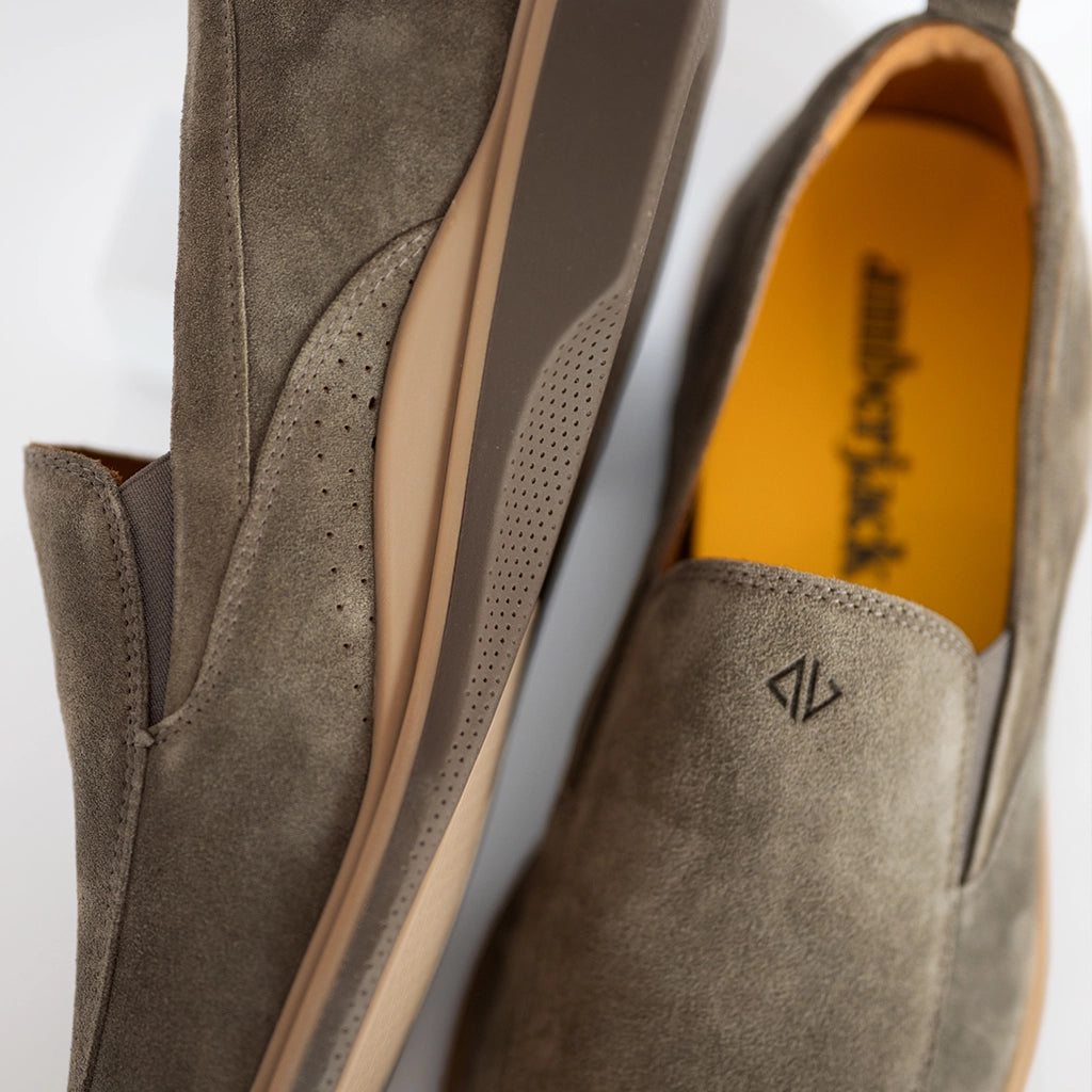 Comfortable Slip-On Shoes for Men & Women - Slate Color | Casual Walking, Travel & Everyday Wear