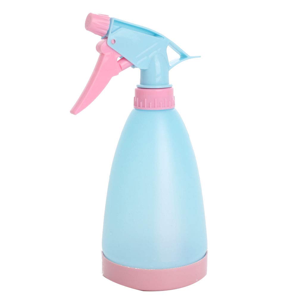 **Blue Handheld Watering Can with Round Spray Nozzle - Perfect for Indoor Plants, Garden Flowers, and Lawn Care**