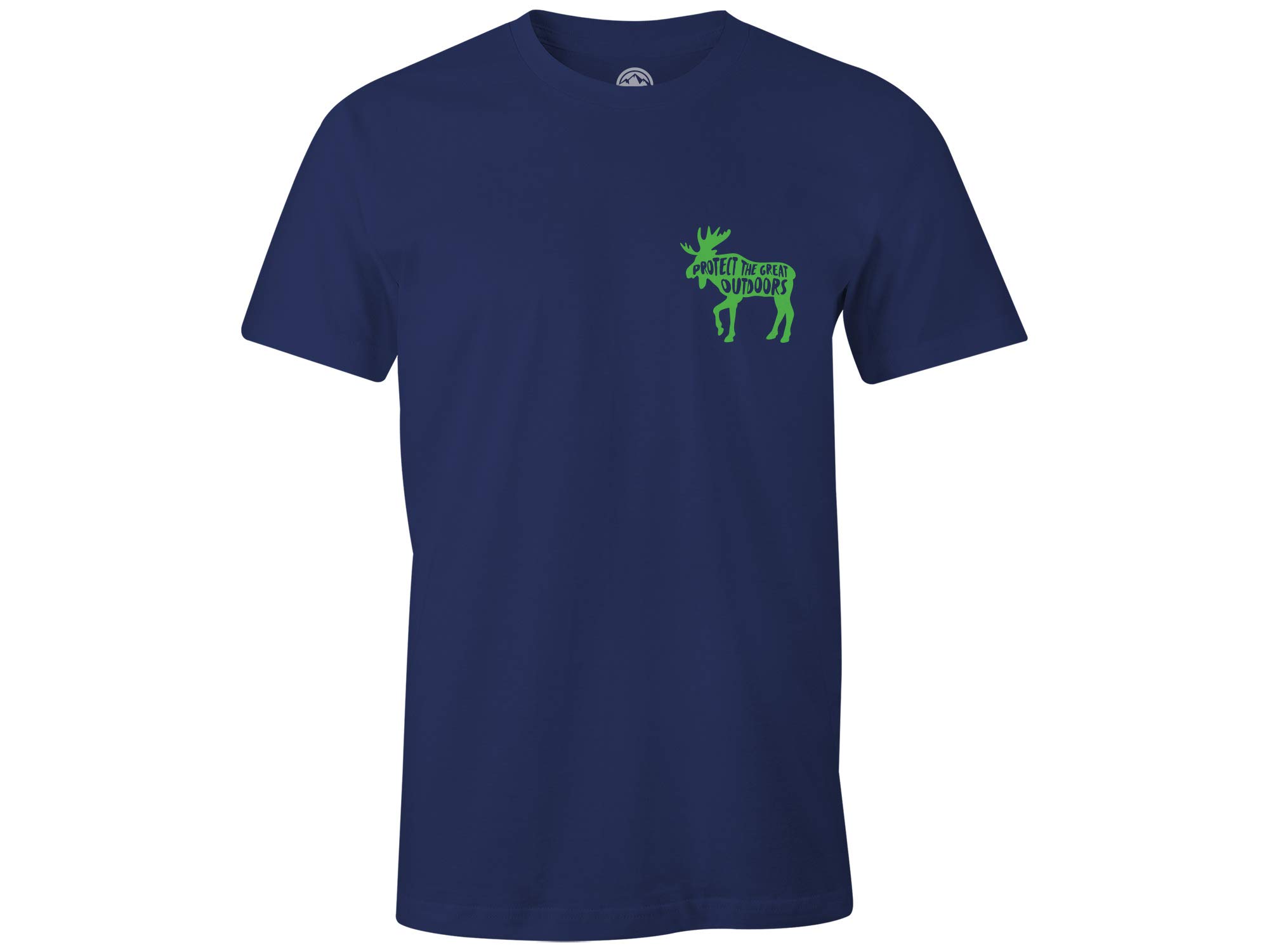 Gravity Outdoor Company Protect The Great Outdoors AA USA Made T-Shirt - Eco-Friendly Outdoor Apparel for Hiking, Camping & Nature Adventures