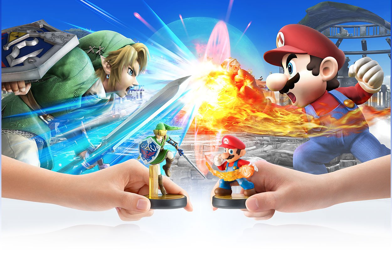 Nintendo Link amiibo Figure for Wii U & Switch - Compatible with Super Smash Bros, Zelda Games & More - Perfect for Gaming Collectors & Fans