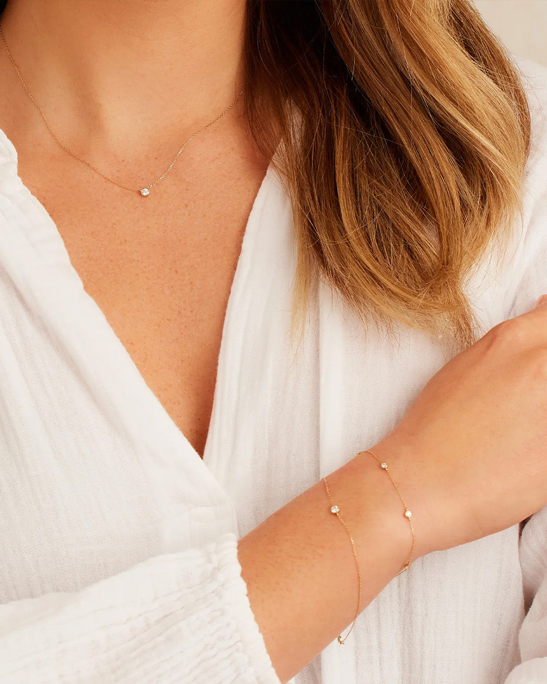 Elegant Classic Diamond Bracelet for Women - Perfect for Weddings, Anniversaries & Special Occasions