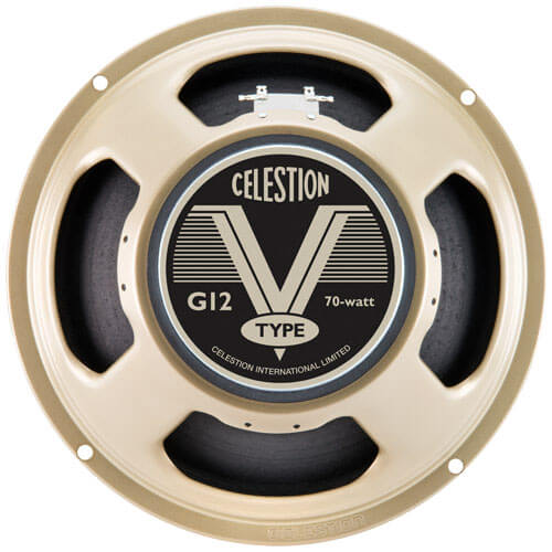 Celestion V TYPE 8 Ohm 70W Guitar Speaker T5901 - Premium Replacement Speaker for Guitar Amps & Cabinets - Perfect for Rock, Blues & Metal Performances