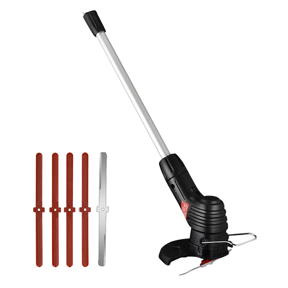 Best Cordless Electric Weed Wacker & Grass Trimmer - Lightweight Handheld Lawn Mower for Garden & Yard Maintenance | Perfect for Edging, Trimming, and Landscaping (1)