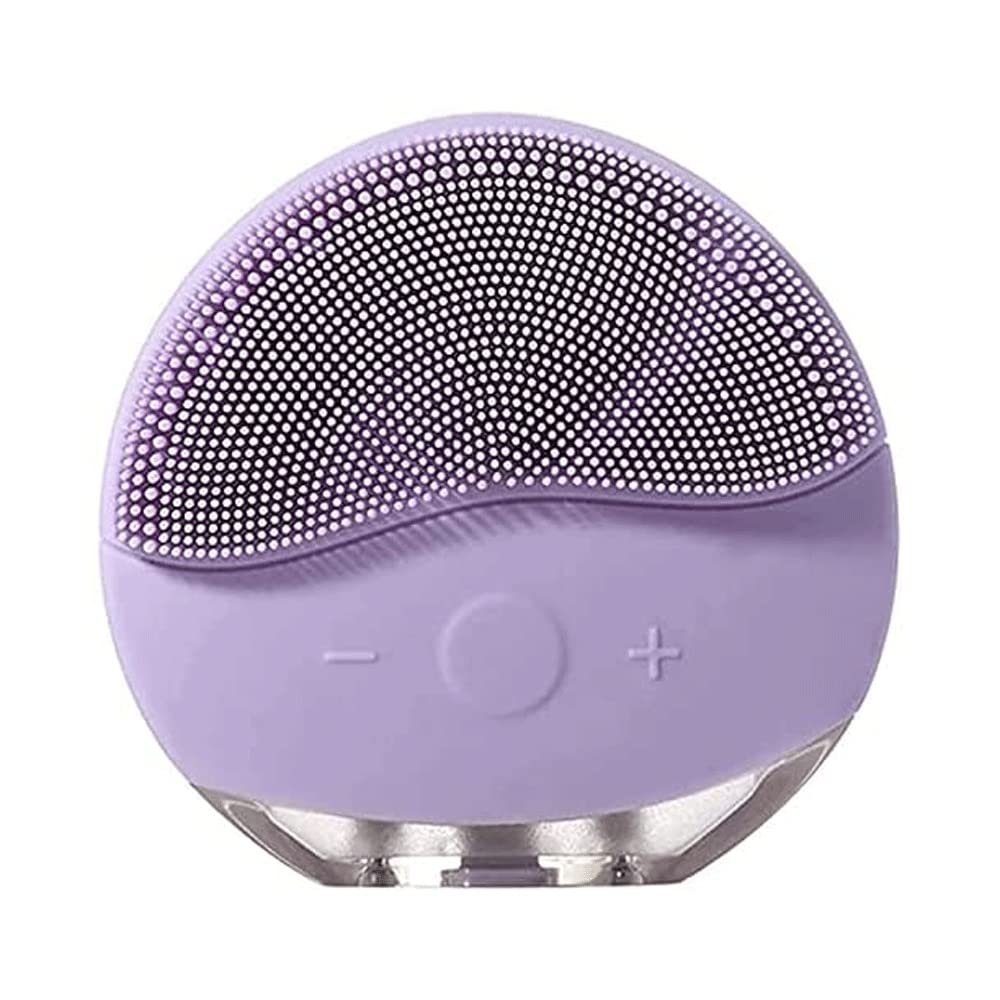 MZLXDEDIAN Super Soft Silicone Facial Cleansing Brush - Gentle Manual Face Scrubber & Massager for Sensitive, Dry, Delicate Skin - Perfect for Daily Skincare Routine & Spa-Like Home Facial Treatment