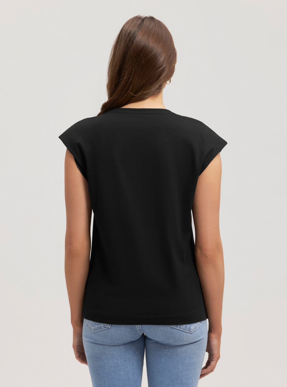 Eco-Friendly Black Crystal Logo T-Shirt for Men & Women - Stylish Casual Wear for Everyday Outfits & Sustainable Fashion