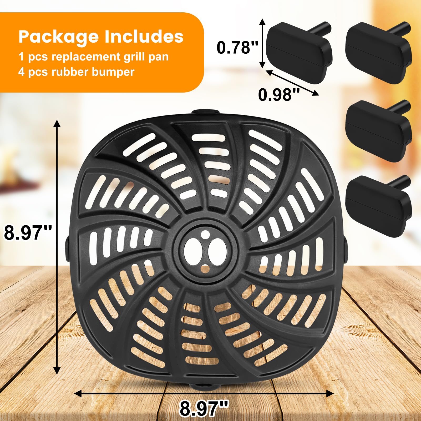 Gourmia GAF716 GAF778 GAF798 7 QT Air Fryer Replacement Parts - 8.97