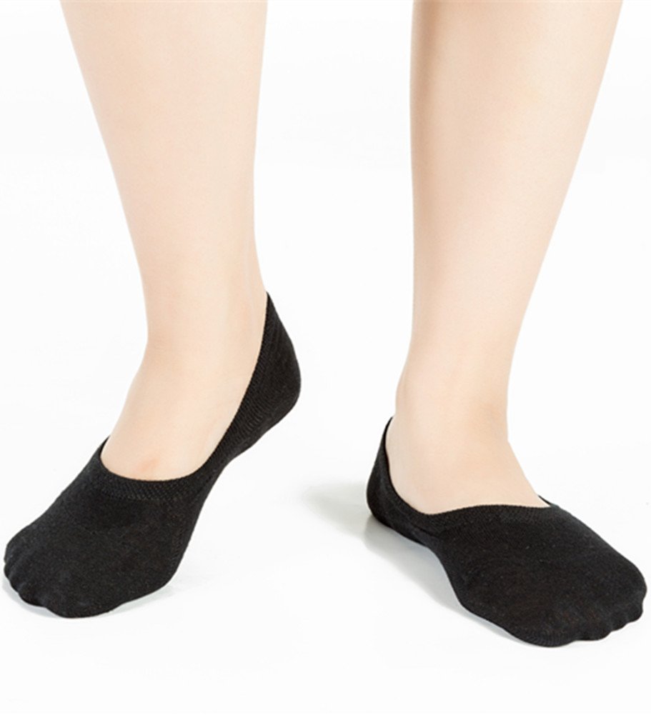 Losa Kute 6 Pairs Women's No Show Socks - Anti-Slip Invisible Socks for Sneakers & Loafers - Breathable Comfort for Everyday Wear, Workout & Travel