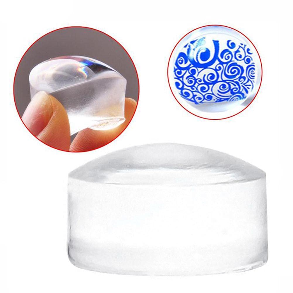 Shanghe Nail Stamp Tool Kit - Professional Nail Art Jelly Stamper for DIY Nail Stamping Designs | Perfect for Home Manicures, Salon Use & Nail Art Enthusiasts