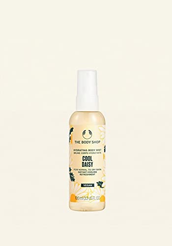 The Body Shop Cool Daisy Hydrating Body Mist - Lightweight, Refreshing & Instantly Cooling Spray with Hydrating Formula | Perfect for Summer, Gym & Travel Use