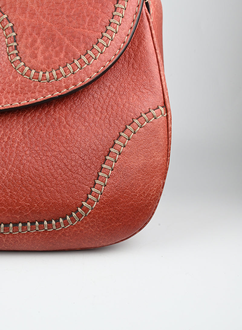 Authentic Gucci Bamboo Leather Handbag in Red - Luxury Women's Tote Bag for Work, Travel & Everyday Elegance