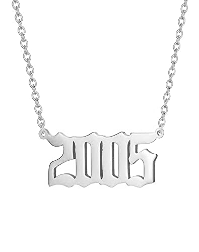 Silver 2005 Necklace