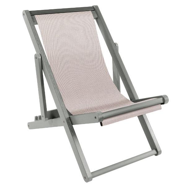 2 Pack Arabella Folding Sling Chairs with Side Table - Portable Outdoor Patio Furniture for Beach, Pool, Camping & Backyard Relaxation