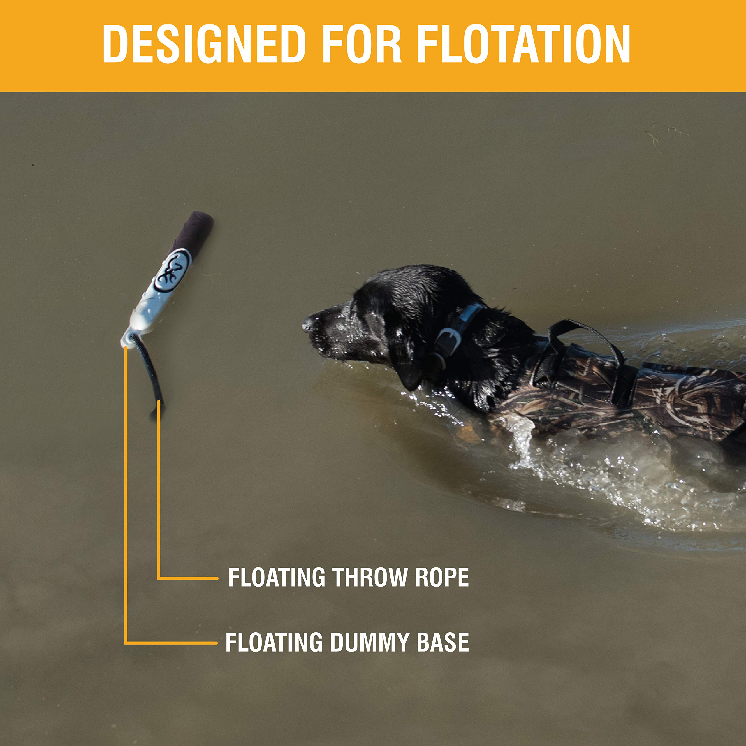 Browning Dummy Training Tool for Hunting Dogs - Realistic Retrieving Practice Decoy for Field Training & Waterfowl Hunting | Perfect for Outdoor, Field, and Water Training Sessions