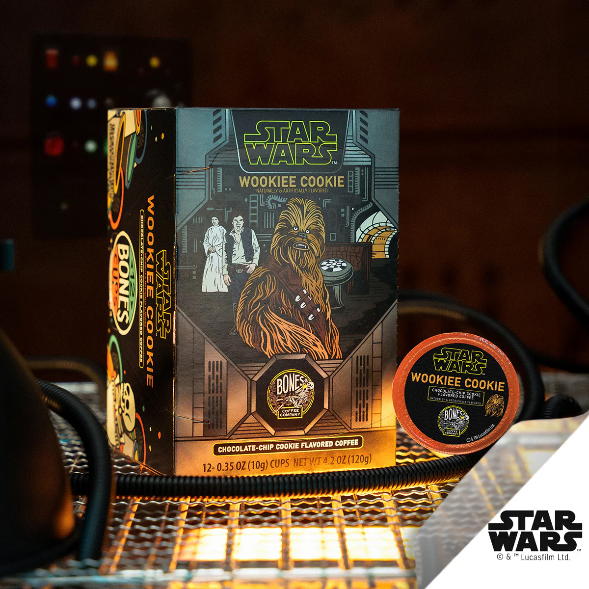 Wookiee Cookie Bones Cups - 12 Count | Star Wars Inspired Dog Treats for Training & Rewards | Perfect for Puppies & Small Dogs