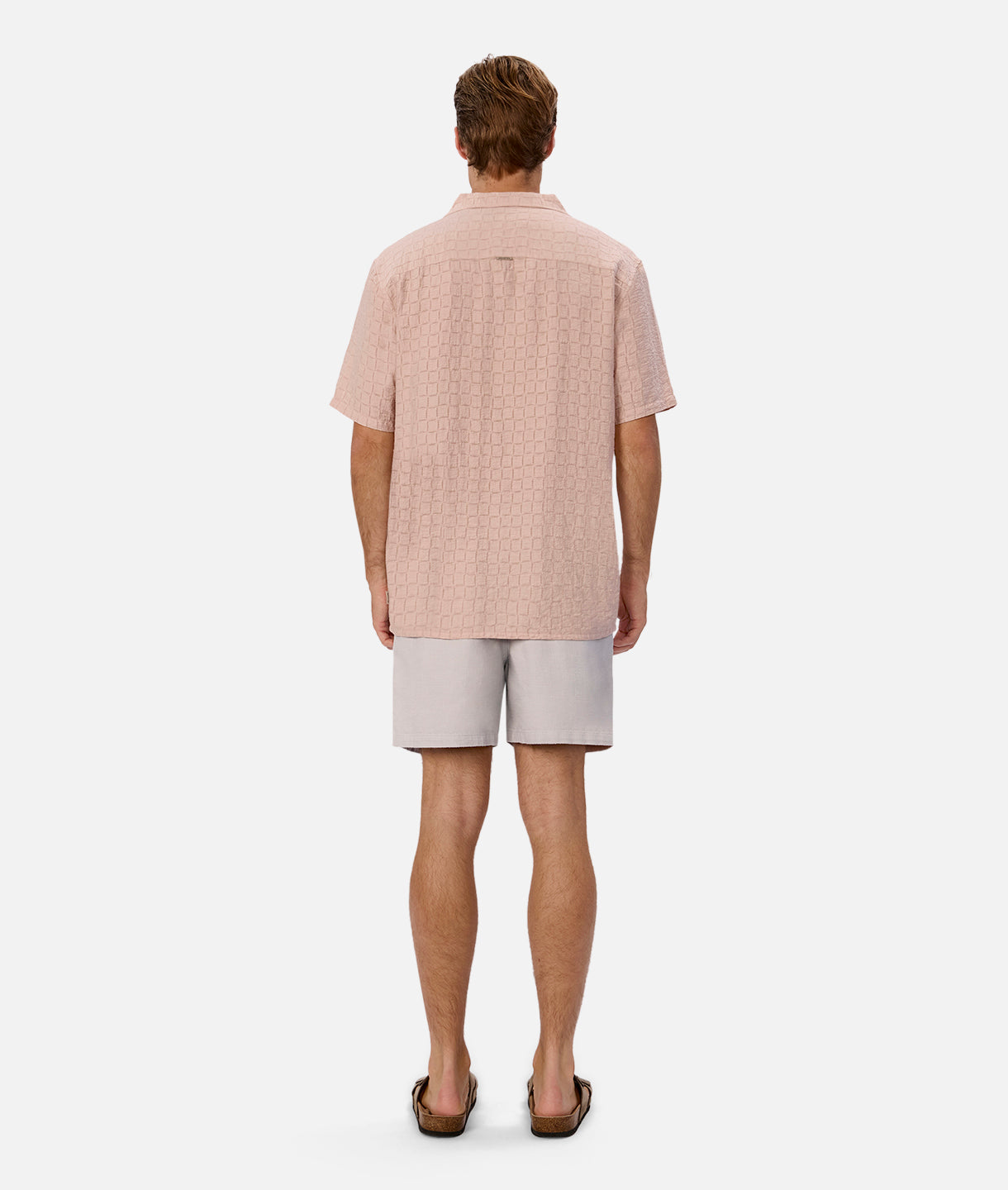 Ortigia Short Sleeve Shirt for Women - Dusty Pink Casual Summer Top | Perfect for Beach, Office & Everyday Wear