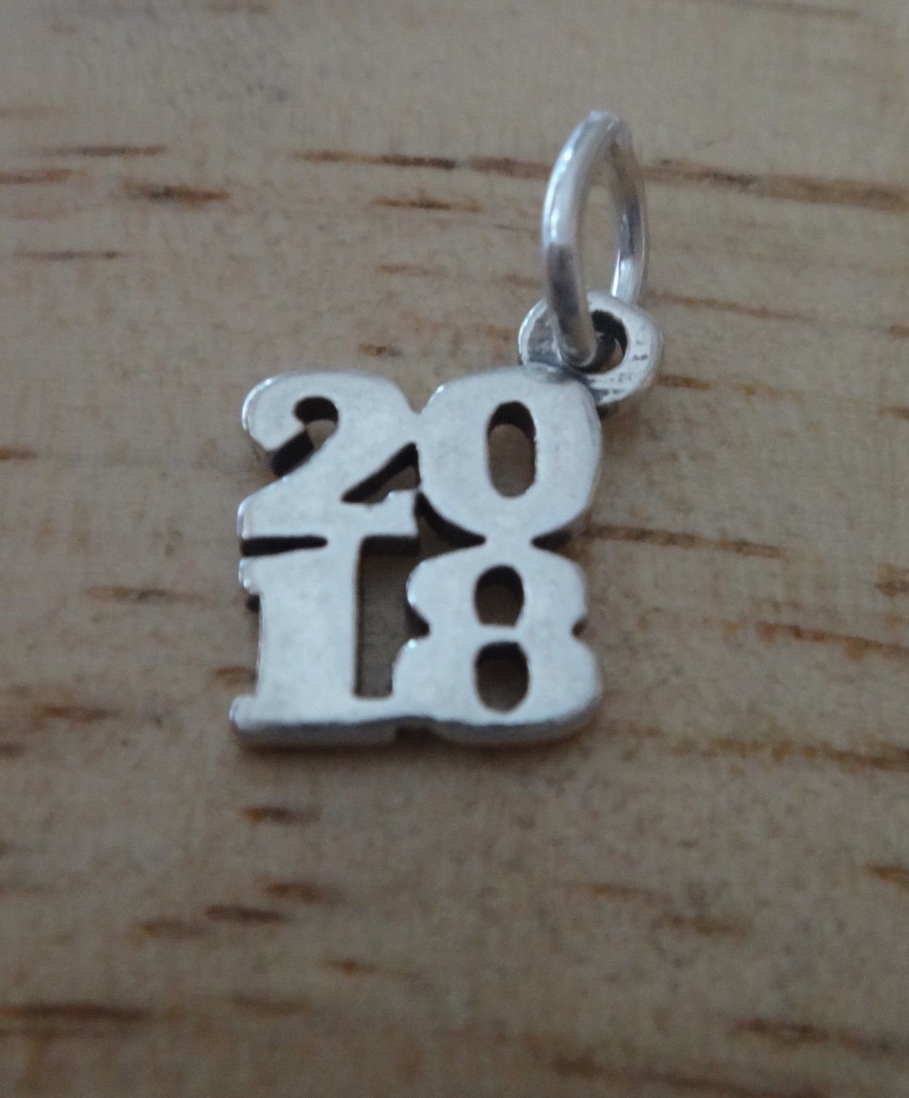 Wholesale 12x11mm Sterling Silver Stacked Graduation Charm for Jewelry Making - Pendant, Bracelet & DIY Craft Supplies - Perfect for High School & College Graduation Gifts 2018