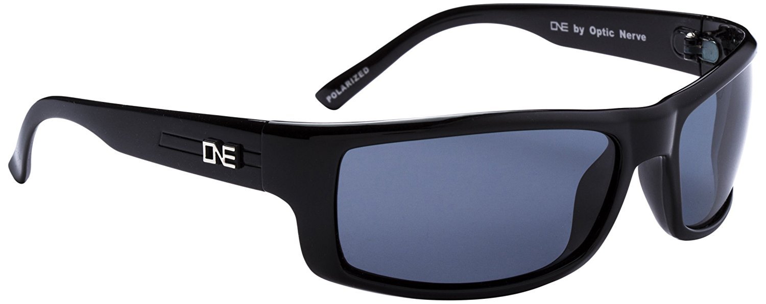 Optic Nerve One Unisex Fourteener Sports Wrap Sunglasses – UV Protection, Lightweight & Durable for Running, Cycling & Outdoor Activities