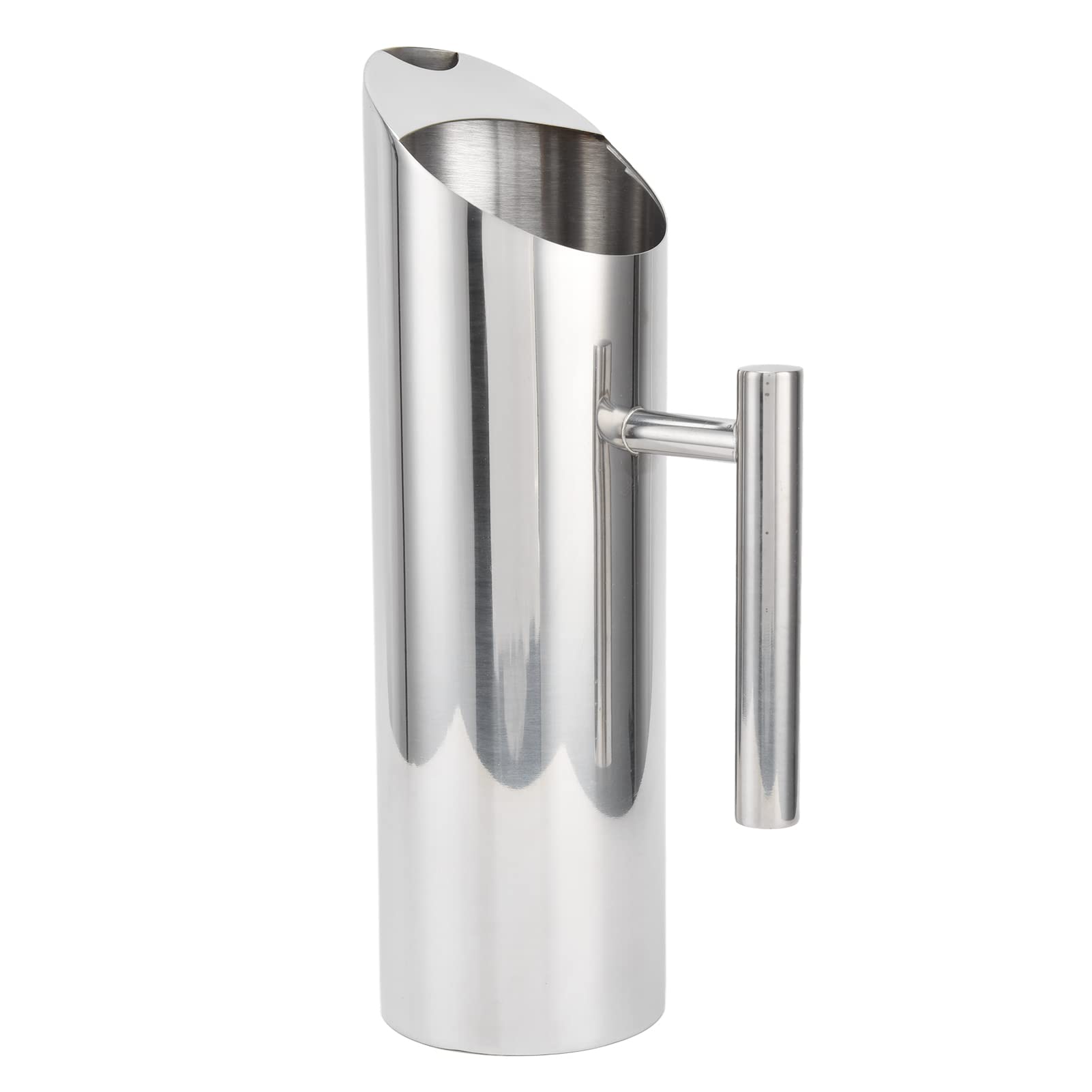 BuyWeek 1.5L Stainless Steel Water Pitcher - Large Capacity Coffee & Tea Pitcher with Ergonomic Handle - Perfect for Iced Tea, Lemonade & Cold Brew Coffee at Home, Office or Outdoor Gatherings