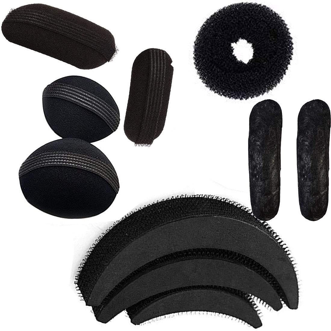 GadinFashion™ 10-Piece Women's Hair Accessories Set - Headbands, Clips & Barrettes for Girls & Women (Black) | Perfect for School, Work, Parties & Everyday Styling