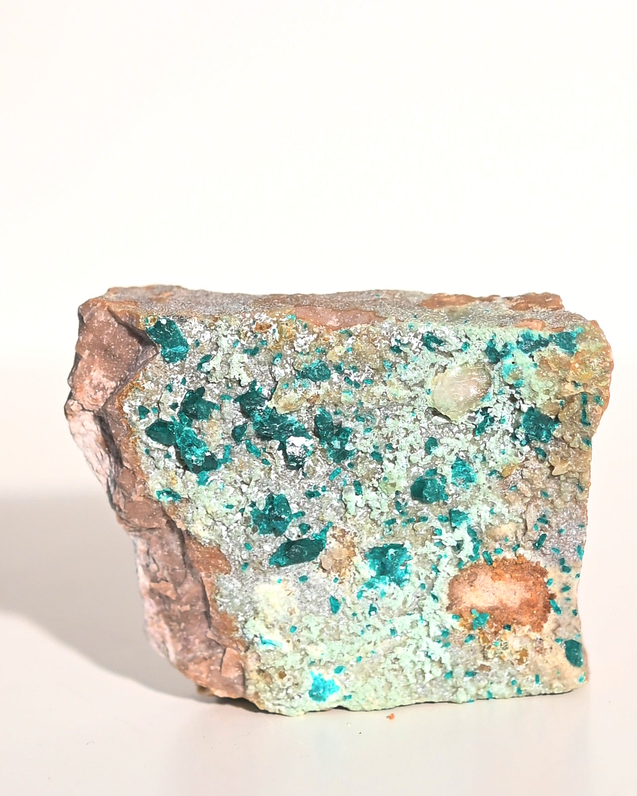 Natural Malachite Dioptase Crystal Specimen - 3 Inch Raw Stone for Mineral Collection, Healing & Home Decor | Perfect for Display, Meditation & Energy Work