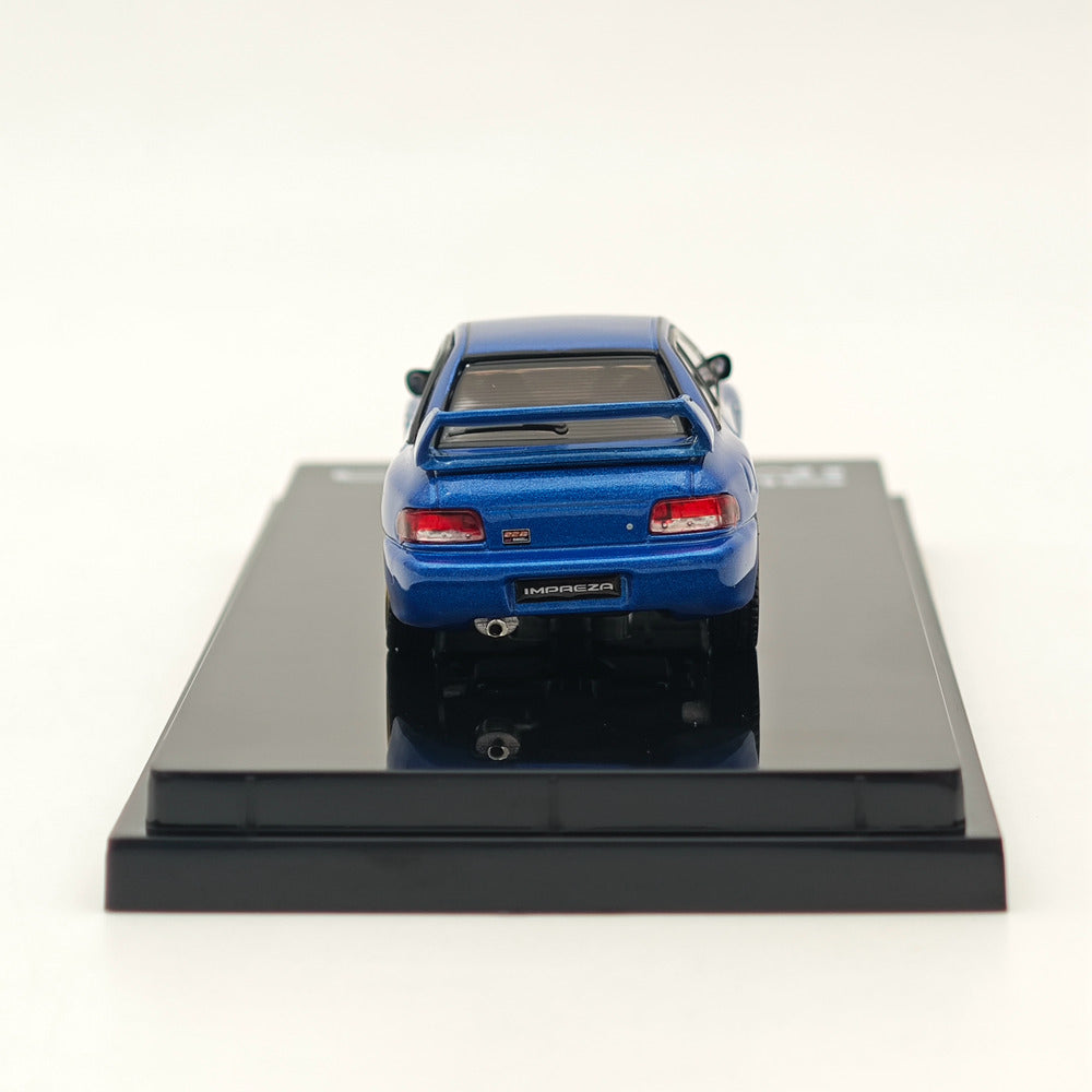 1/64 Scale Hobby Japan SUBARU IMPREZA 22B STi Version GC8 Rally Customized Model Car - Collectible Die-Cast Vehicle for Racing Enthusiasts & Car Display Collections
