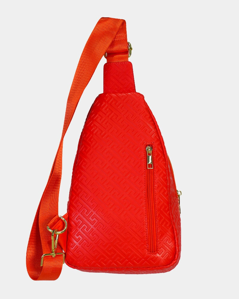 Premium Genuine Red Leather Messenger Bag for Men & Women - Stylish & Durable Crossbody Laptop Bag for Work, Travel & Everyday Use