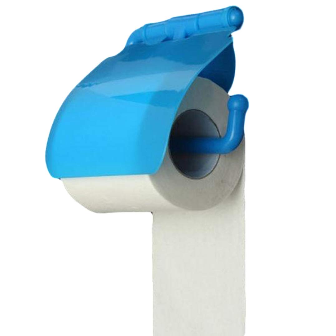 LUCACO Wall Mounted Toilet Paper Holder with Shelf - Rust-Resistant Aluminum Bathroom Tissue Dispenser with Phone Stand for iPhone, Android - Perfect for Small Bathrooms, Powder Rooms & Baby Changing Stations