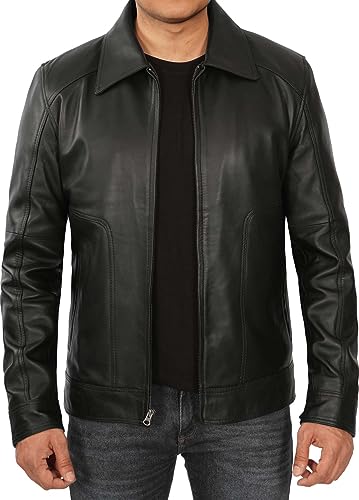 Black - Thomas Leather Jacket