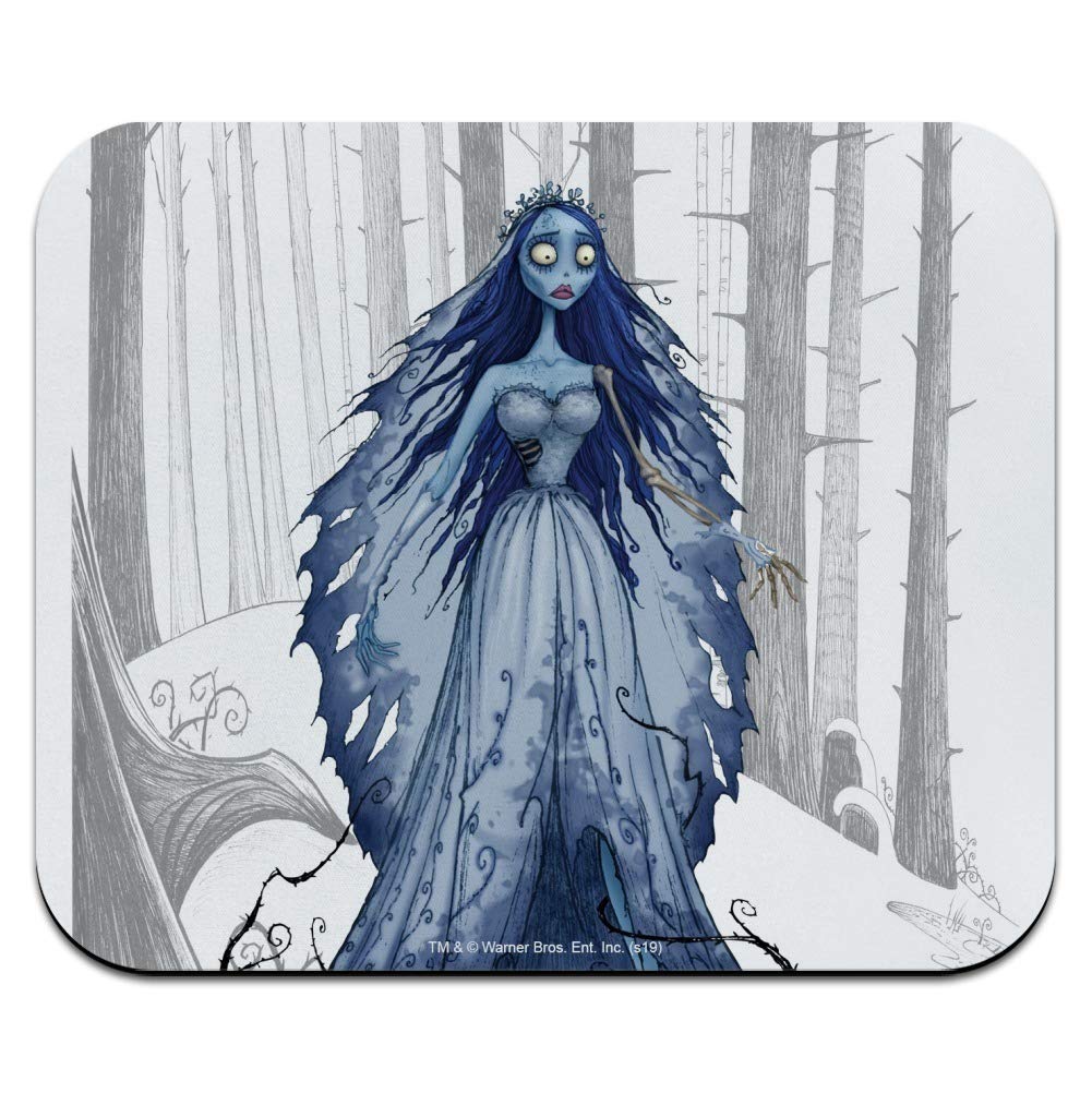 Corpse Bride Themed Low Profile Thin Mouse Pad - Perfect for Gaming, Office, and Home Computer Use