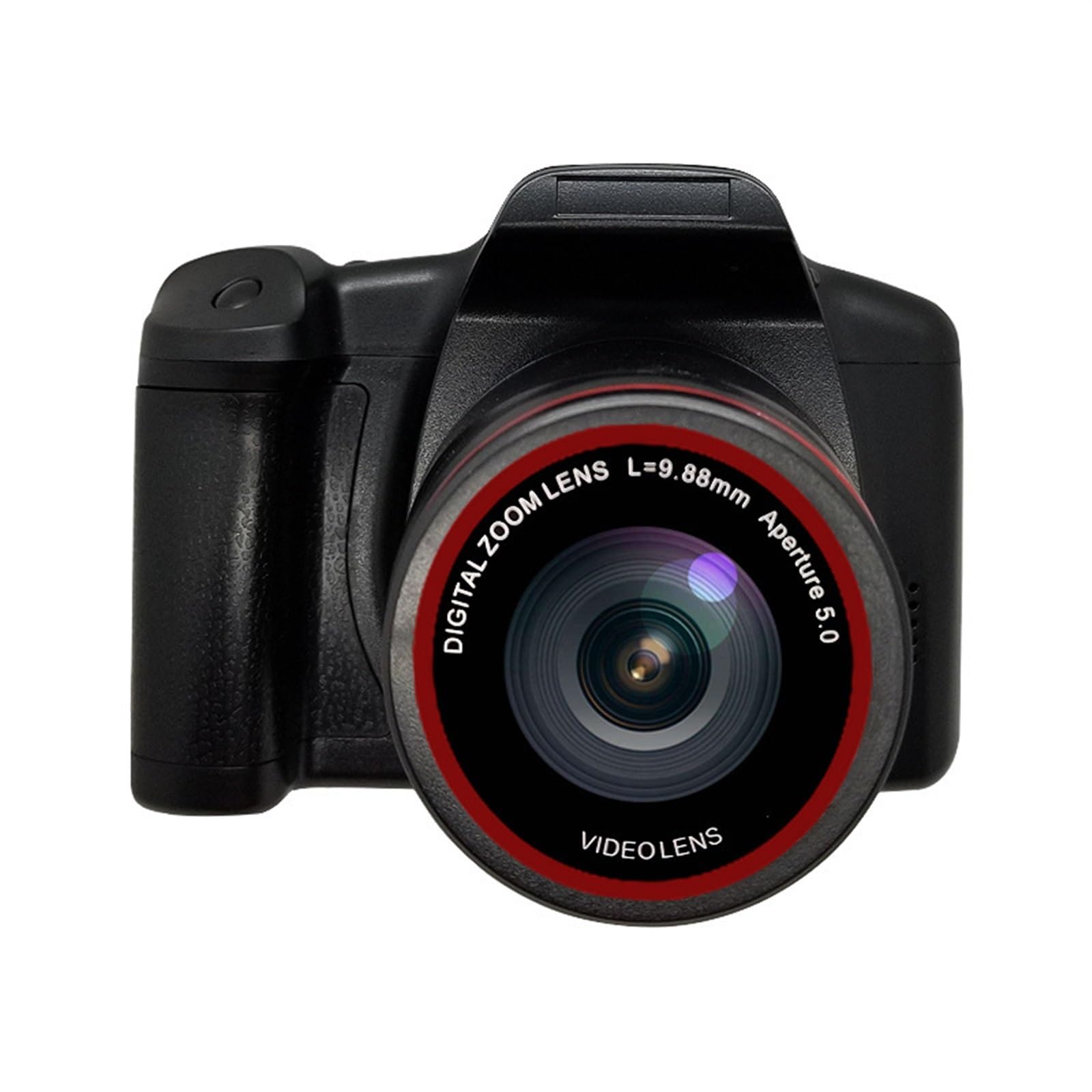 HD DSLR Video Camera with 16X Zoom & Digital Lens - Professional Telephoto Camcorder for Vlogging, Travel & Home Videos
