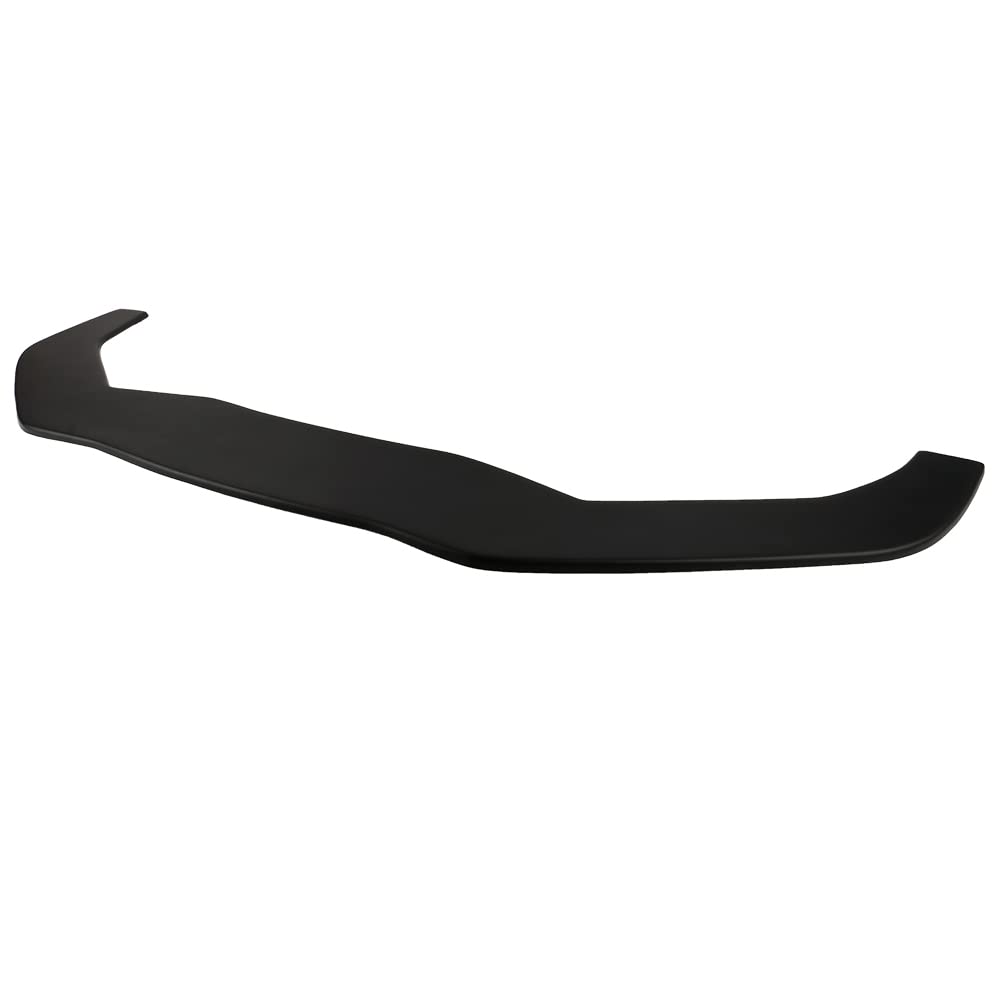 IKON MOTORSPORTS Front Splitter Lip & Rods for 2013-2020 Toyota 86 | Matte Black Polypropylene Body Kit | Air Dam Chin Bumper Spoiler with NEO Rods | Enhanced Aerodynamics & Sporty Styling for Street & Track Performance