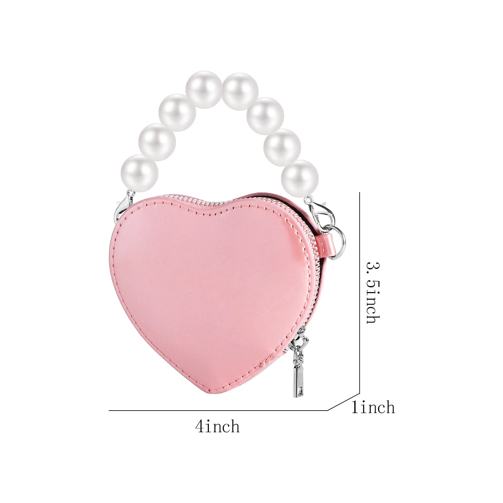 SOTOGO Little Girls Crossbody Purse - Princess Handbag for Toddlers with Mini Chain, Kids Wallet & Cute Clutch - Perfect for Birthday Gifts, Dress-Up Play & Daily Use