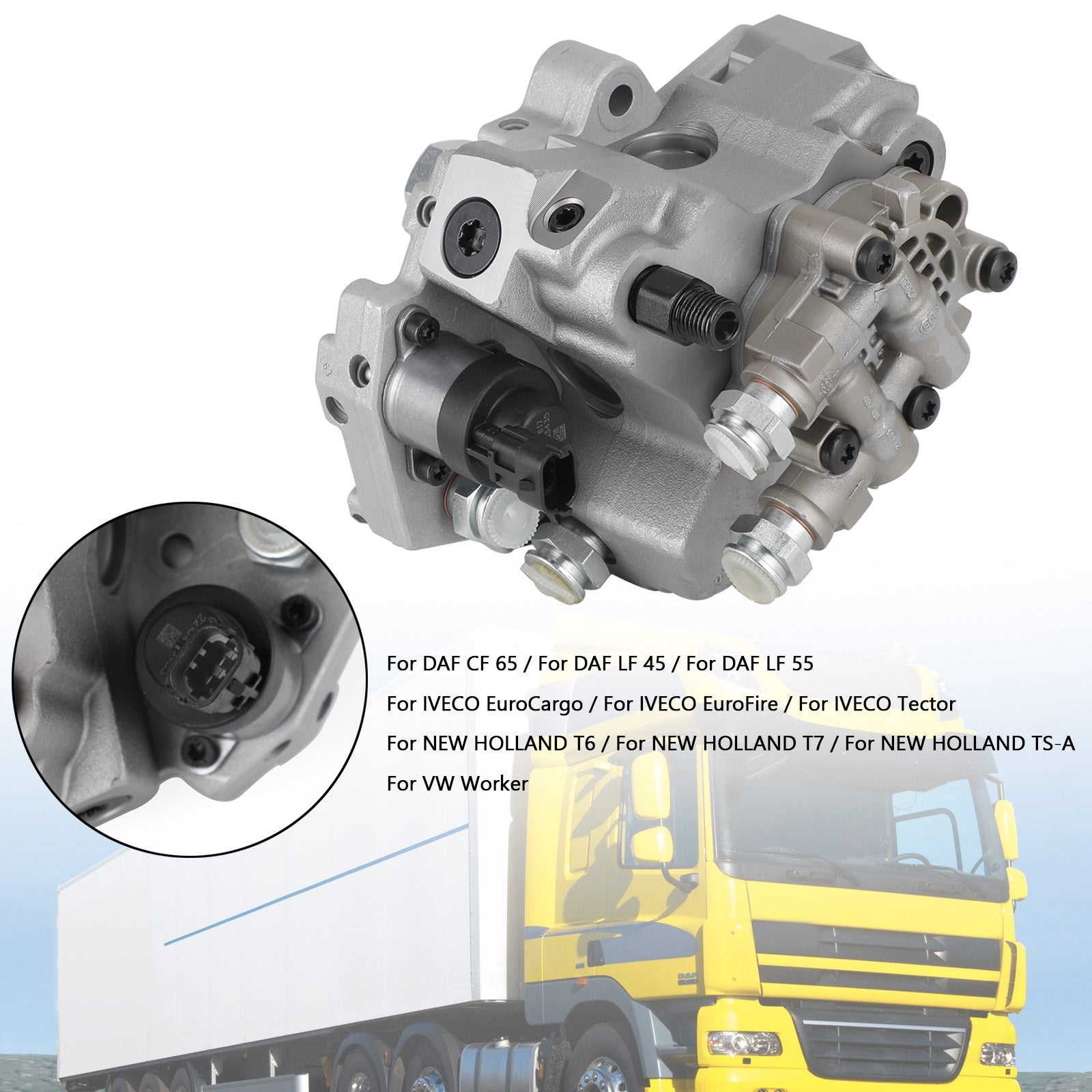 High Pressure Fuel Injection Pump for Iveco Eurocargo (0445020007 0445020175) - Reliable Replacement for Diesel Engine Performance & Efficiency