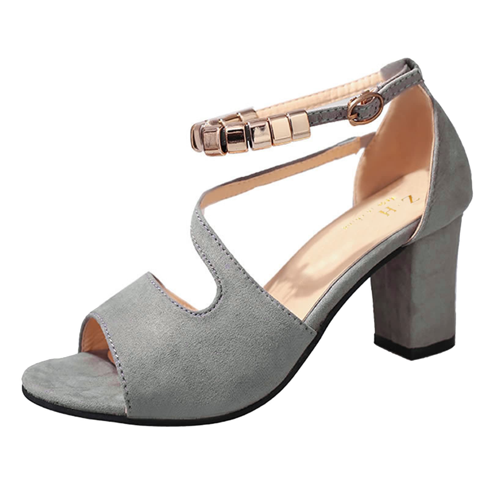 Women's Rhinestone Ankle Strap Stiletto Sandals with Heels - Elegant Lace-Up Pointy Toe Party Pumps for Weddings, Evening Events & Special Occasions