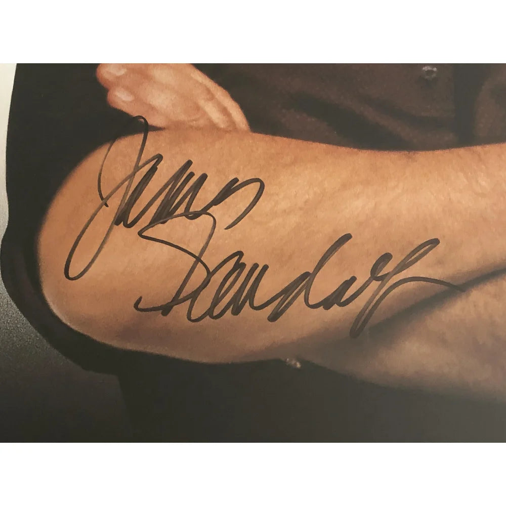 Authentic James Gandolfini Signed 27x40 Sopranos Movie Poster with JSA COA - Tony Soprano Autograph Collectible for Fans & Home Theater Decor