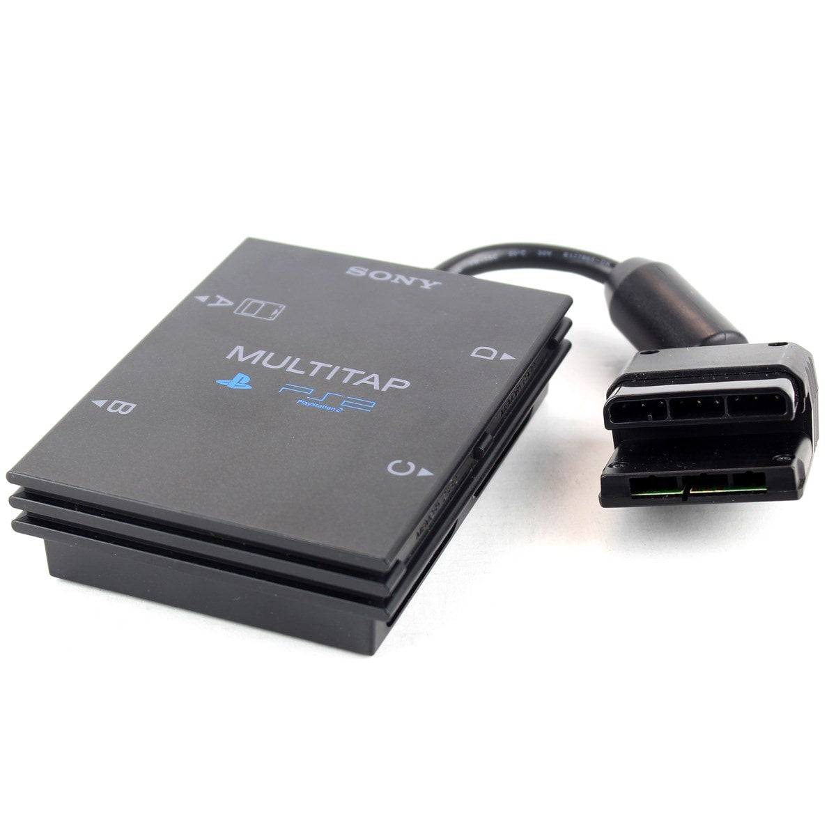 Original PlayStation 2 Multitap Adapter for PS2 Slim - Connect 4 Controllers for Multiplayer Gaming - Perfect for Family Game Nights & Retro Gaming Parties