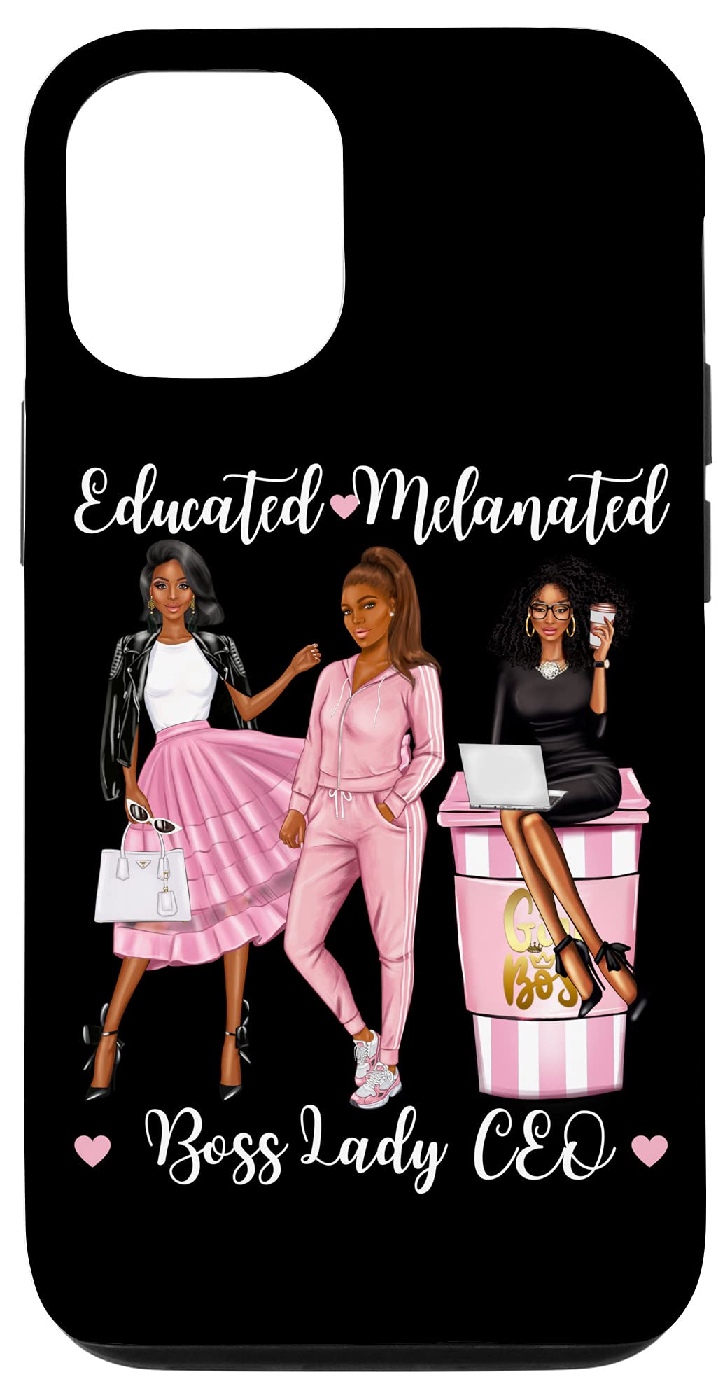 iPhone 12/12 Pro Case for Women - Stylish Protective Cover for Boss Ladies & CEOs | Durable Phone Case for Work, Business Meetings & Everyday Use