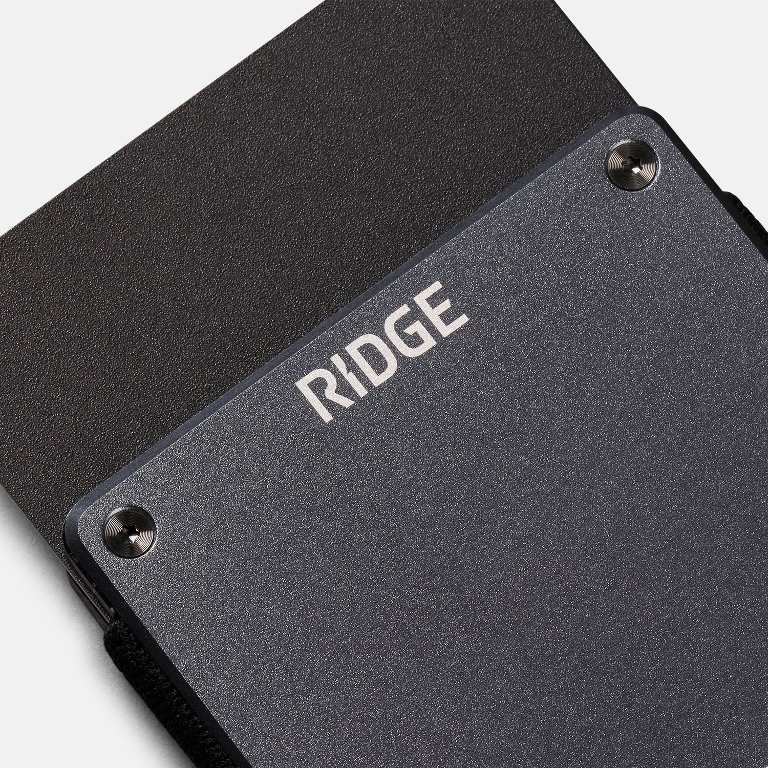 The Ridge Lite Slim Minimalist Wallet - Gunmetal Finish | RFID Blocking & Ultra-Thin Design | Perfect for Everyday Carry, Travel & Minimalist Lifestyle
