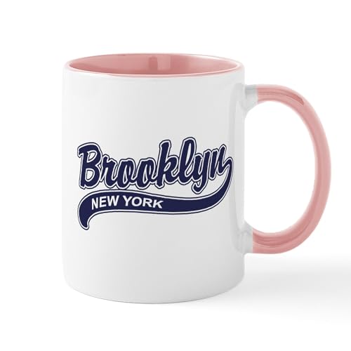 White/Pink Inside - Brooklyn Mug