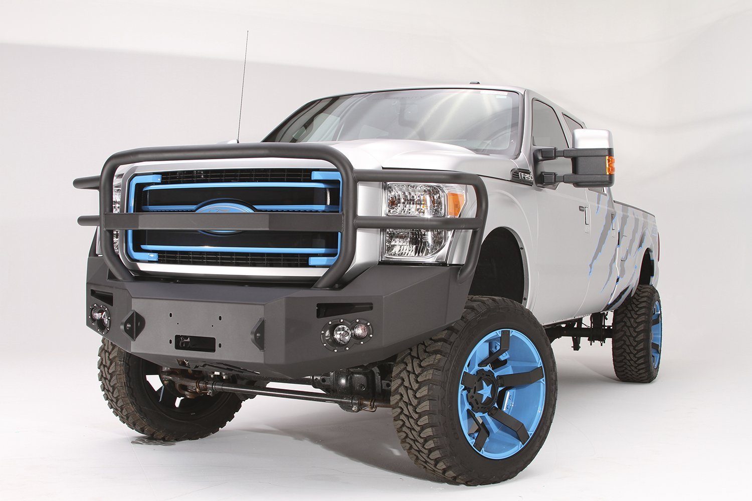 2005-2007 Ford F250 F350 Heavy Duty Premium Front Bumper Replacement - Durable Off-Road Truck Bumper for Enhanced Protection & Style | Perfect for Towing, Hauling & Off-Road Adventures