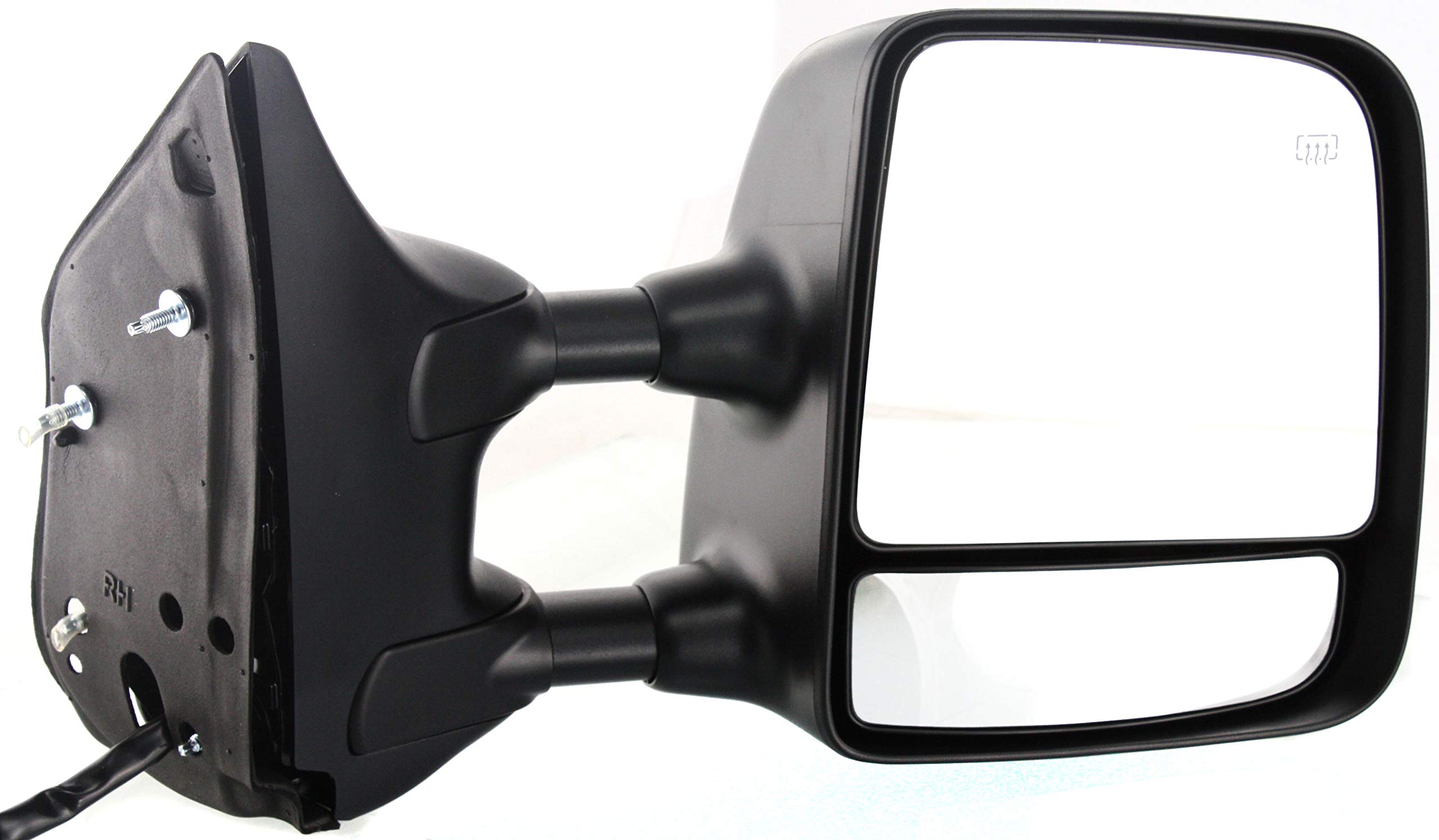 **2004-2015 Nissan Titan Power Heated Towing Mirrors – Driver & Passenger Side, Memory Chrome, Towing Package – Perfect for Winter Driving & Heavy-Duty Towing**