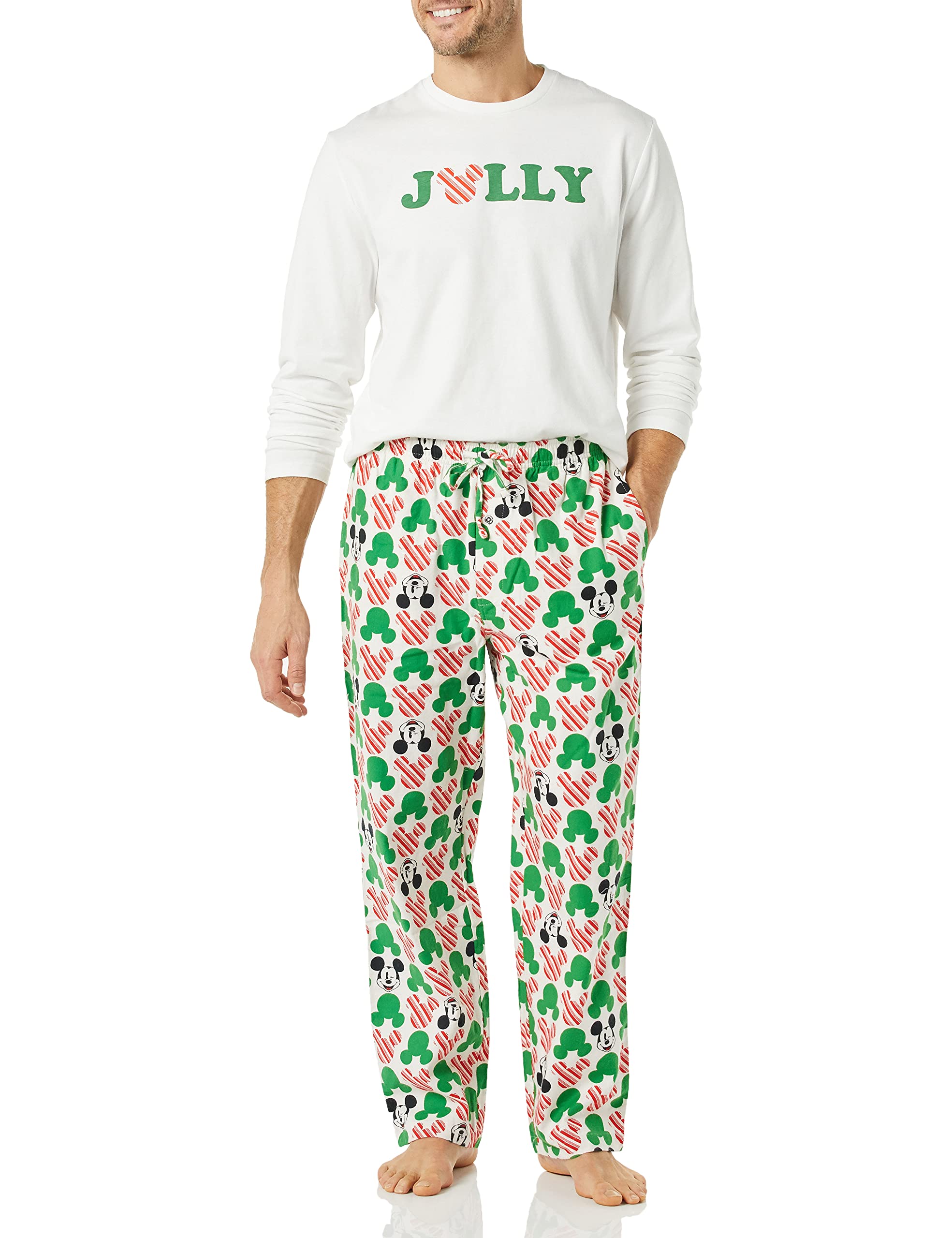 Disney Holiday Family Matching Pajama Sets for Christmas - Cozy & Festive Sleepwear for Kids & Adults - Amazon Essentials - Perfect for Family Photos & Holiday Gatherings