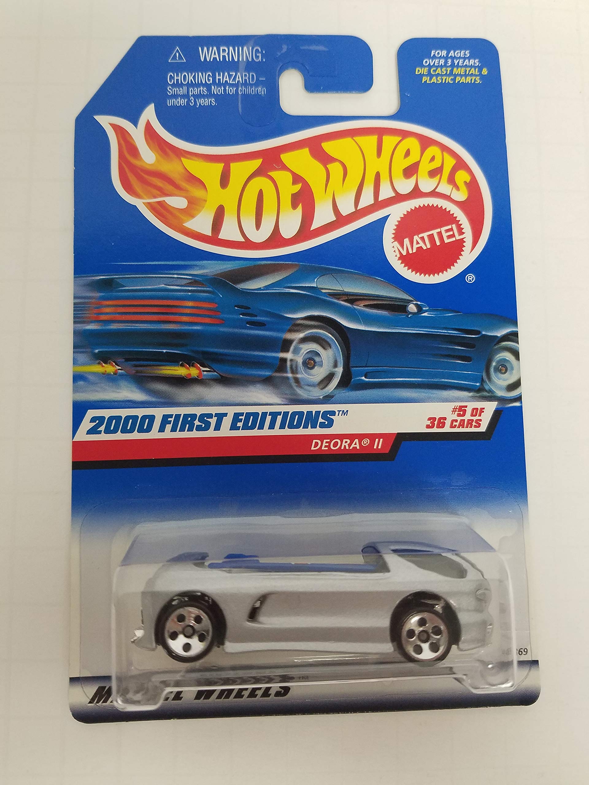 Deora II First Editions 2000 Hot Wheels Collectible Car - Rare 5 of 36 Limited Edition - Perfect for Display, Gifts & Hot Wheels Collections